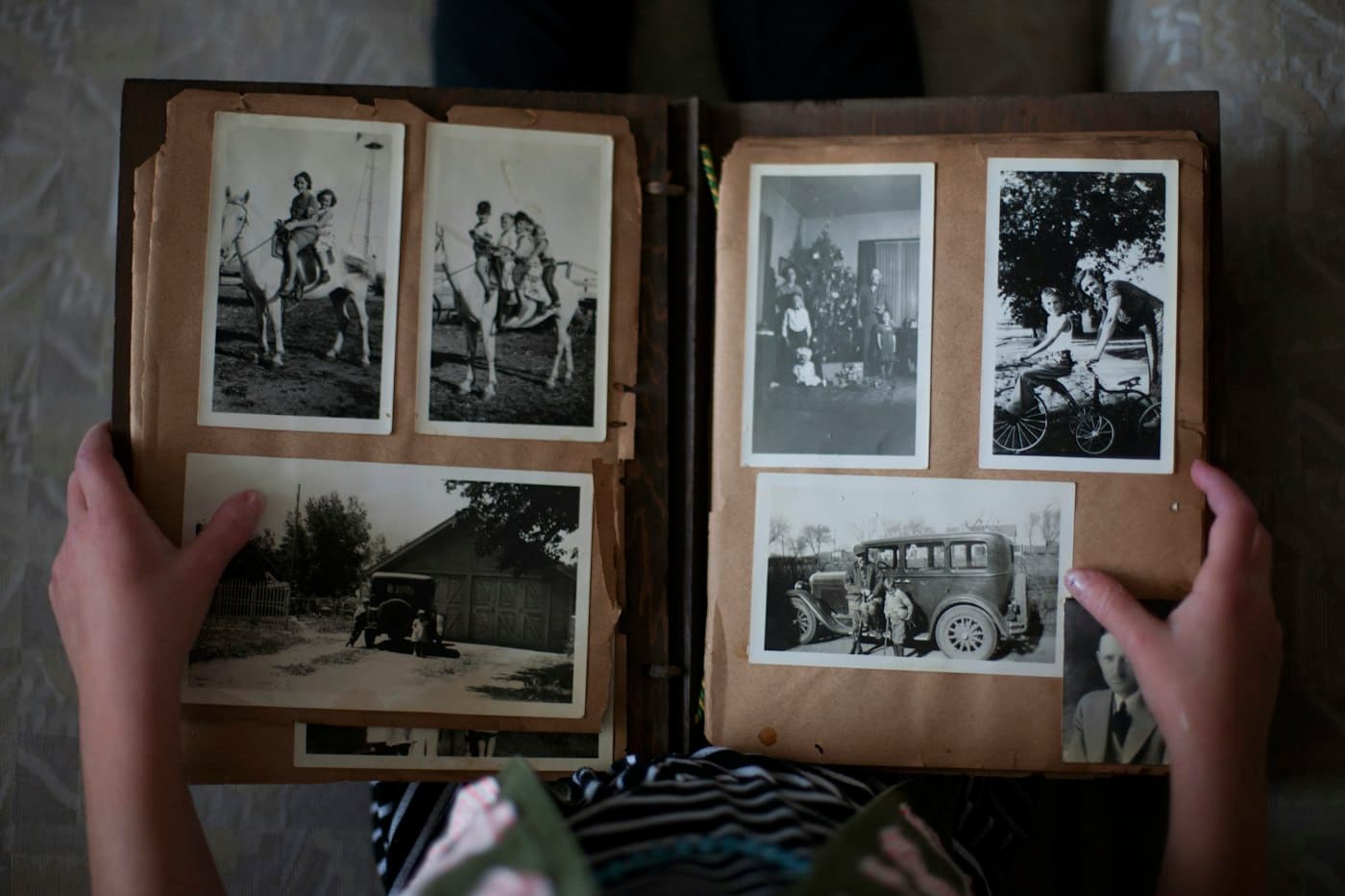 Otevřené fotoalbum